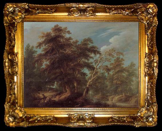 framed  KEIRINCKX, Alexander Hunters in a Forest, ta009-2